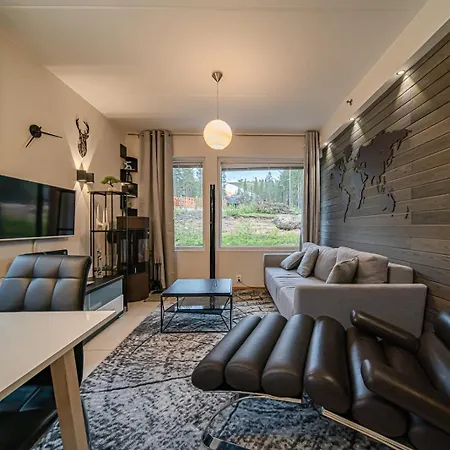Апартаменты Tunturinlaita A1 On The Edge Of The Slopes, Sauna, Fireplace By Levillas Леви
