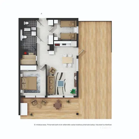 Tunturinlaita A1 On The Edge Of The Slopes, Sauna, Fireplace By Levillas Апартаменты *